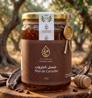 عسل الخروب الجبلي — من الطبيعة لمائدتكم
